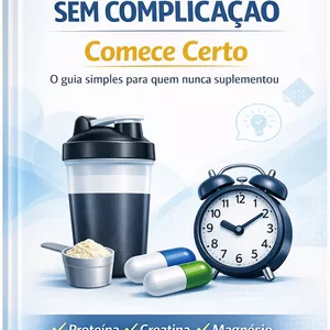Imagem de capa para o Ebook Suplementação sem complicação 