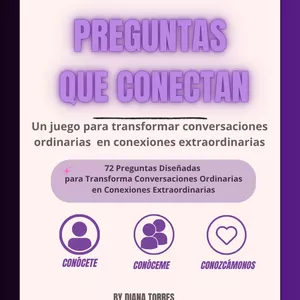 Imagen de portada para Ebook Preguntas que Conectan - 72 Preguntas para Transformar tus Relaciones