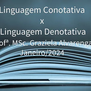 Imagem de capa para o Ebook Linguagem Conotativa x Linguagem Denotativa