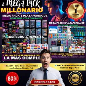 Imagen de portada para Curso online Mega Pack Millonario