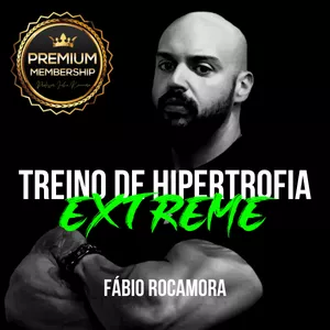 Imagem de capa para o Curso online Treinos de Hipertrofia Premium - Fábio Rocamora