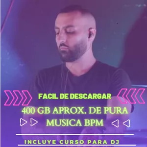 Imagen de portada para Curso online Música BPM 400 GB APROX. para Dj o para tus Fiestas incluye curso para dj de 0 a 100 ( Para descargar o escuchar en Linea )