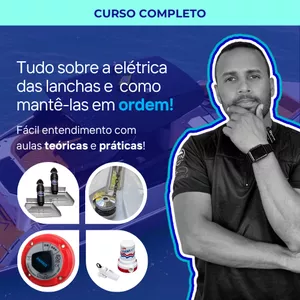 Imagem do curso Descomplique e cuide da elétrica da sua lancha