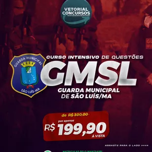 Guarda Municipal de São Luís por Vetorial Concursos