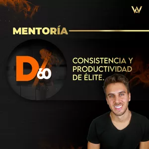 Imagen de portada para Curso online Mentoría D60 - Consistencia y productividad de ÉLITE