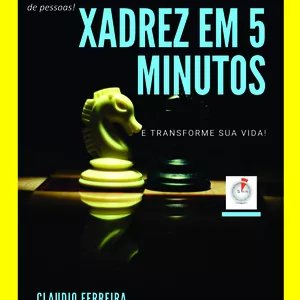 Imagem de capa para o Ebook Aprenda Xadrez em 5 Minutos