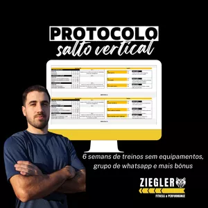 Imagem de capa para o Ebook Protocolo de Treino - Velocidade, Agilidade e Potência