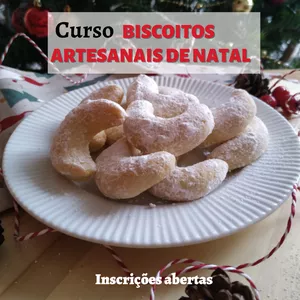 Imagem de capa para o Curso online Biscoitos Artesanais de Natal