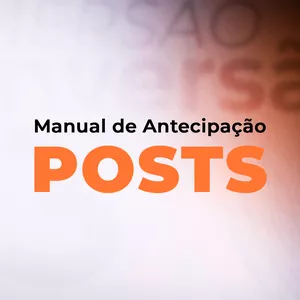 Imagem de capa para o Curso online Manual de Antecipação pelos Posts no Feed