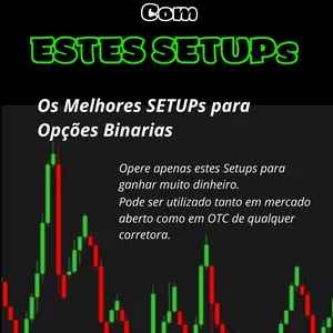Imagem de capa para o Ebook Fique rico operando apenas estes Setups