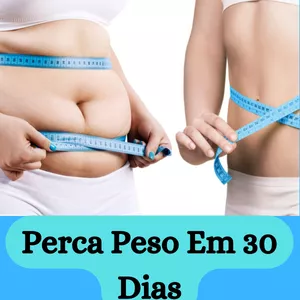 Imagem de capa para o Ebook Dicas e Receitas Para Emagrecer Em 30 Dias