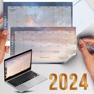 Imagen de portada para Ebook Atardeceres Mágicos Calendario y Planificador 2024