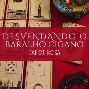 Imagem de capa para o Curso online Tarot Rosa: Desvendando o Baralho Cigano