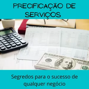 Imagem de capa para o Curso online Precificação de Serviços