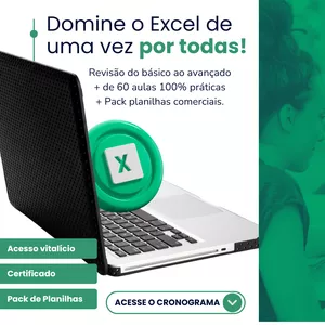 Imagem de capa para o Curso online Excel Avançado