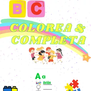 Imagen de portada para Ebook ABECEDARIO COLOREA Y COMPLETA.