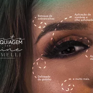 Imagem de capa para o Curso online Curso de Auto Maquiagem - Nine Gimelli