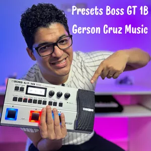 Imagen de portada para Curso online Presets Boss GT 1B Gerson Cruz Music