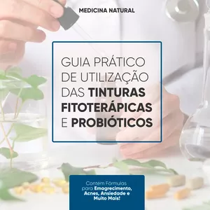 Imagem principal do produto MEDICINA NATURAL  Guia Prático de Fitoterapia e Probióticos.