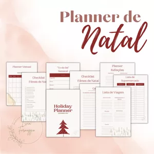 Imagem de capa para o Ebook Holiday Planner- Planner de Natal do Morada da Alma