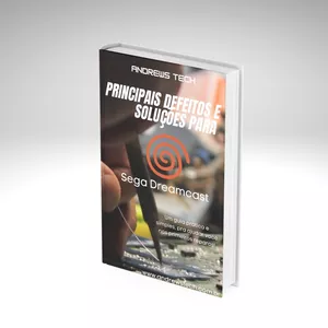 Imagem de capa para o Ebook Principais Defeitos e Soluções Para Sega Dreamcast - Guia Prático