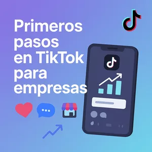 Imagen de portada para Curso online Primeros pasos de TikTok para empresas