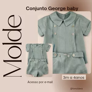 Imagem de capa para o Ebook Molde conjunto George baby 