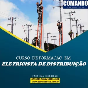 Imagem principal do produto Curso de Eletricista de Distribuição - COMAN 