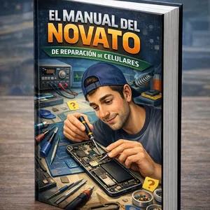 Imagen de portada para Ebook Manual del Reparador Novato: Dinero Extra con Pantallas y Baterías.