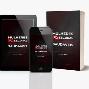 Imagem de capa para o Ebook Mulheres (in)seguras X Relacionamentos saudáveis 