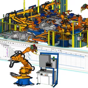 Cover image for Online course Siemens Process Simulate Robot Programming and Simulation with English,Spanish,Portuguese,Arabic,Italian and Other Subtitles