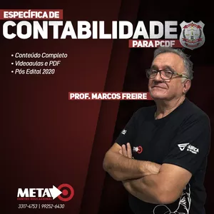 Curso Específica de Contabilidade para Polícia Civil do Distrito Federal