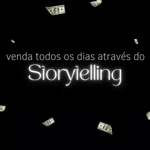Imagem de capa para o Ebook venda com Storytelling 