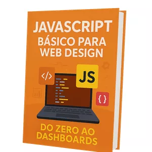Imagem de capa para o Ebook JavaScript Básico para Web Design