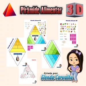Imagem de capa para o Ebook Piramide-alimentar 3D