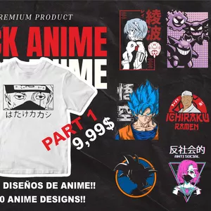 Cover image for Online course Pack de Diseños de Anime Parte 1