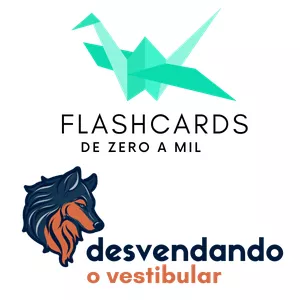 Imagem do curso Flashcards de Zero a Mil + Desvendando o Vestibular