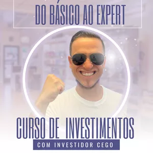 Imagem de Curso de Investimentos - Investidor Cego criado por Cássio da Rosa na hotmart