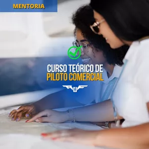 Imagem de capa para o Curso online  Teórico Piloto Comercial Avião (EAD)