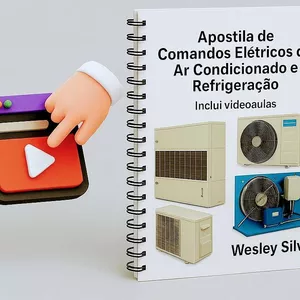 Imagem de Curso Comandos Elétricos para Refrigeração e Climatização +Apostila Exclusiva criado por Tech vendas na hotmart