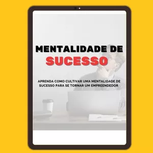 Imagem de capa para o Ebook Mentalidade de Sucesso