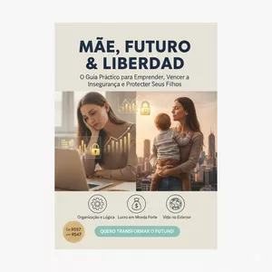 Imagem de capa para o Ebook Mãe, Futuro e Liberdade: O Plano de Segurança para seus Filhos.
