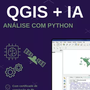 Imagem de Curso: QGIS + IA - Análise com Python criado por Sthéfany Alves na hotmart