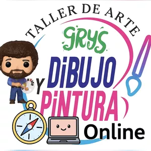Imagen de portada para Curso online La Brujula Kids  para aprender a  dibujar y pintar 