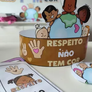 Imagem de capa para o Ebook KIT RESPEITO NÃO TEM COR