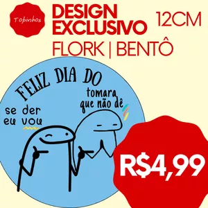 Imagem de capa para o Curso online Topo de Bolo Flork/Bentô "se der eu vou, tomara que não dê"
