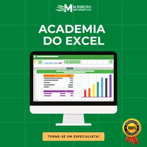 Imagem de capa para o Curso online Academia do Excel - Torne-se um especialista!