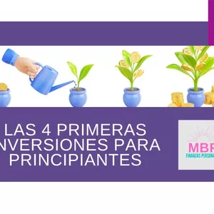 Imagen de portada para Ebook Las 4 primeras inversiones para principiantes