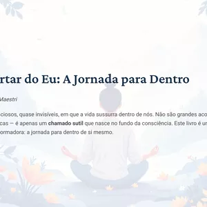 Imagem de capa para o Ebook O Despertar do Eu 