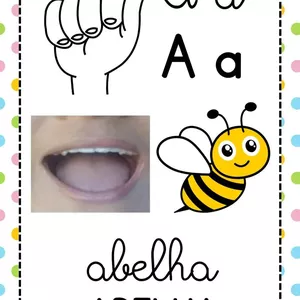 Imagem de capa para o Ebook ALFABETO DE PAREDE LIBRAS E BOQUINHAS